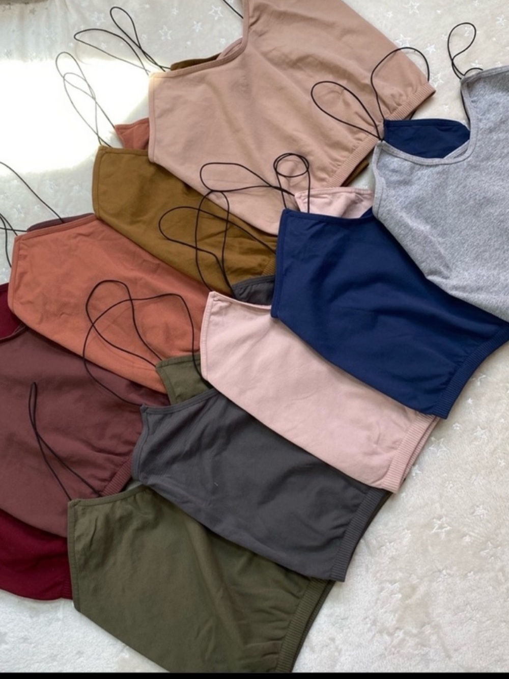 🌺Free people Brami tank/bra string straps comes in 20 colors
